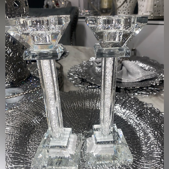 Candle stick pillar set - Picture 2 of 3